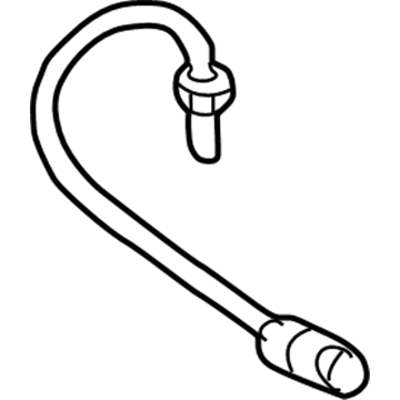 GM 10320040 Flex Hose, Passenger Side 10320040 GM Flex Hose, Passenger Side Illustration 1 of 1