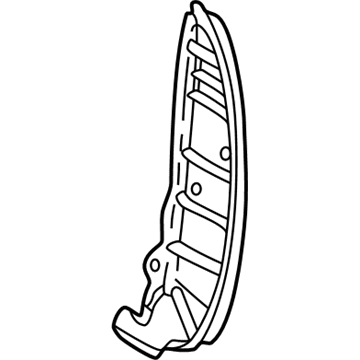GM 22700057 Insulator, Front Driver Side 22700057 GM Insulator, Front Driver Side Illustration 1 of 1