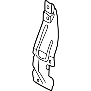 GM 22659579 Insulator Bracket, Center Driver Side 22659579 GM Insulator Bracket, Center Driver Side Illustration 1 of 1
