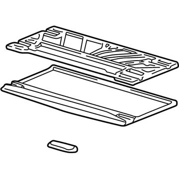 Oldsmobile 12530152 Sunshade