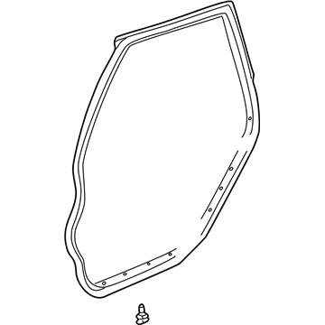 Pontiac Vibe Door Seal - 88969775