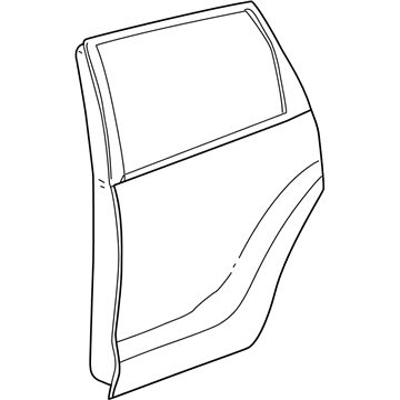 Pontiac 88969770 Door Shell