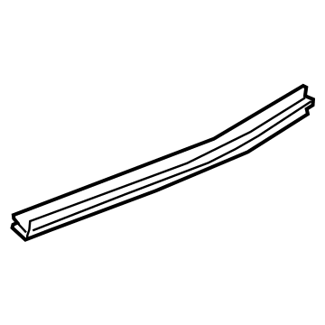GM 84362005 Belt Weatherstrip, Rear Driver Side 84362005 GM Belt Weatherstrip, Rear Driver Side Illustration 1 of 1