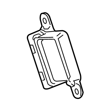 39156865 GM Control Module, Front Rear Illustration 1 of 1