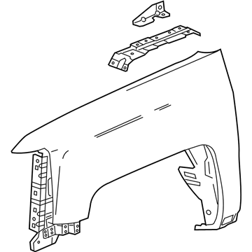 GMC Fender - 84214216