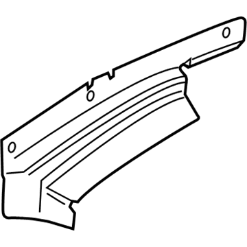 Chevy 88980435 Upper Panel