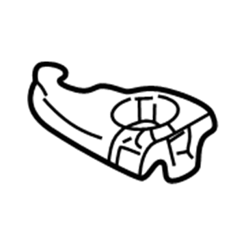 GM 10287171 Cup Holder, Passenger Side 10287171 GM Cup Holder, Passenger Side Illustration 1 of 1