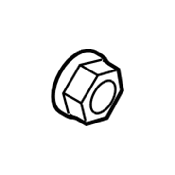 GM 19317260 Axle Nut, Front 19317260 GM Axle Nut, Front Illustration 1 of 1