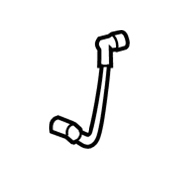 Chevy Colorado Crankcase Breather Hose - 12609959
