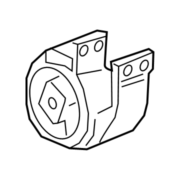Chevy 84962387 Rear Transmission Mount