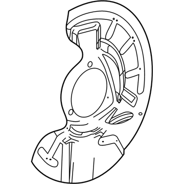 Buick Regal Sportback Backing Plate - 84228316