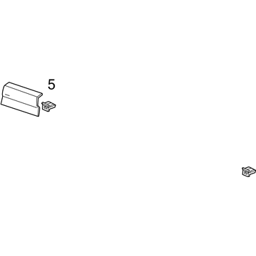 Chevy 23455506 Molding Extension