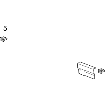 Chevy 23455503 Molding Extension