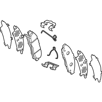 GMC Acadia Brake Pads - 26558080