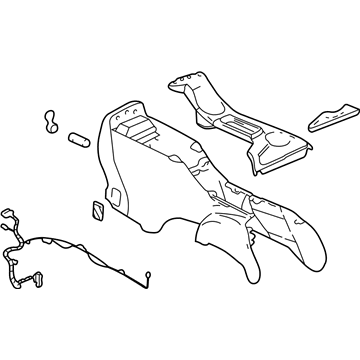 Chevy Center Console - 89045331
