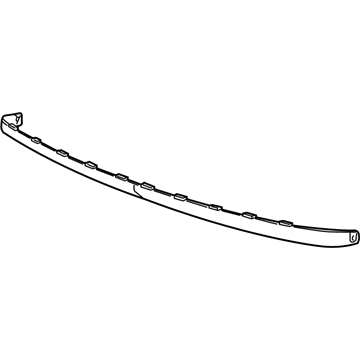 GM 15008769 Air Deflector 15008769 GM Air Deflector Illustration 1 of 1