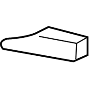 GM 12335949 Spacer, Driver Side 12335949 GM Spacer, Driver Side Illustration 1 of 1