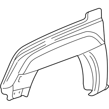 Chevy Avalanche 2500 Fender - 88980447