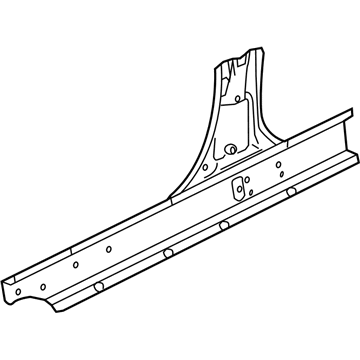 GM 42390791 Inner Rocker, Driver Side 42390791 GM Inner Rocker, Driver Side Illustration 1 of 1