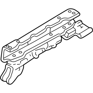 GM 22604912 Seat Track, Front Passenger Side 22604912 GM Seat Track, Front Passenger Side Illustration 1 of 1