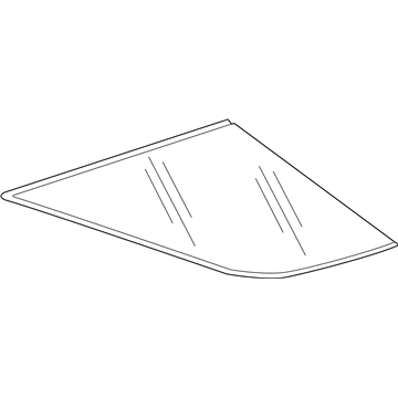 Chevy 84247853 Quarter Glass