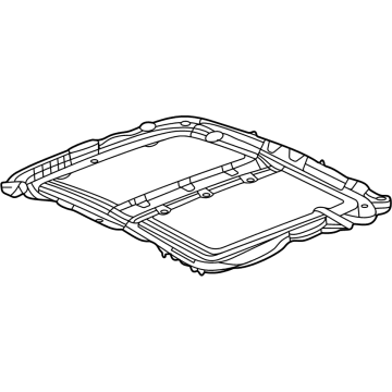 Cadillac Sunroof - 84819015