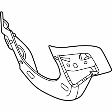 Chevy 42687520 Rear Shroud