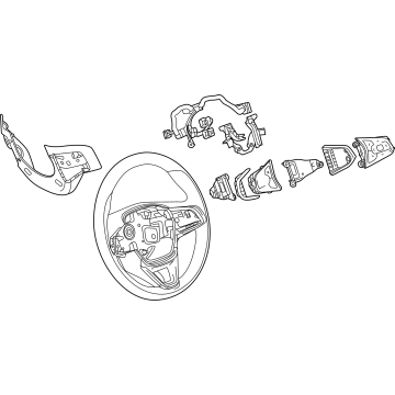 Chevy 60008292 Steering Wheel