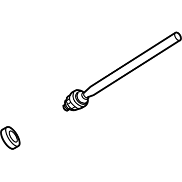GM 26091588 Inner Tie Rod 26091588 GM Inner Tie Rod Illustration 1 of 1