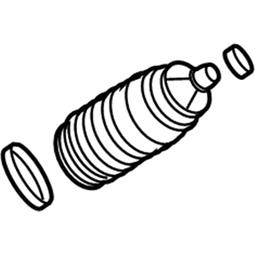GM 88963416 Tie Rod Boot 88963416 GM Tie Rod Boot Illustration 1 of 1