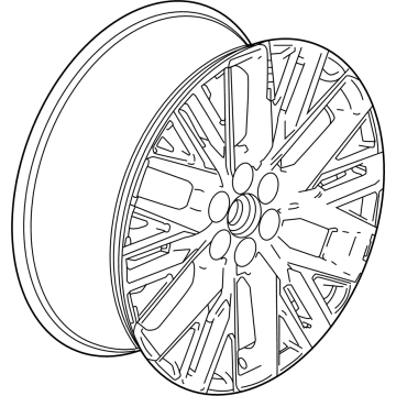 GMC 84883612 Wheel, Alloy