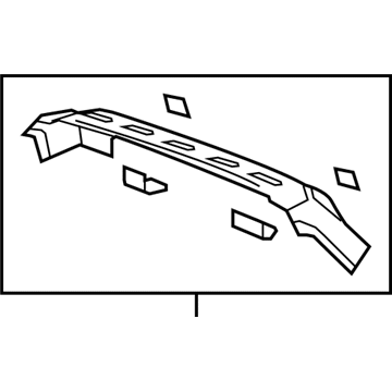 15261662 GM Upper Frame, Rear Illustration 1 of 1