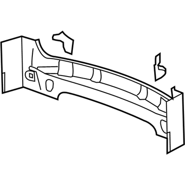 22812403 GM Rear Body Panel, Lower Illustration 1 of 1