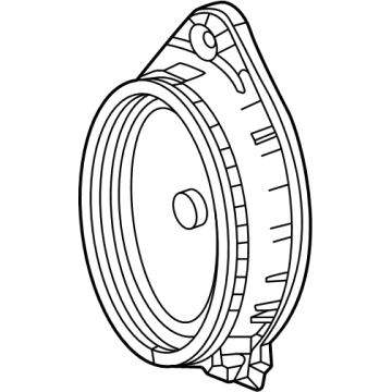 Cadillac 86511006 Front Driver Speaker