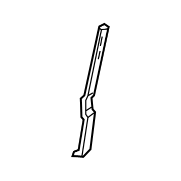 GM 23283885 Side Bracket, Driver Side 23283885 GM Side Bracket, Driver Side Illustration 1 of 1