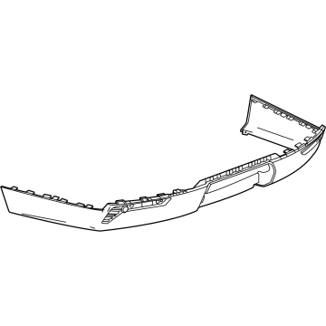 Chevy Suburban Bumper Cover - 86553419