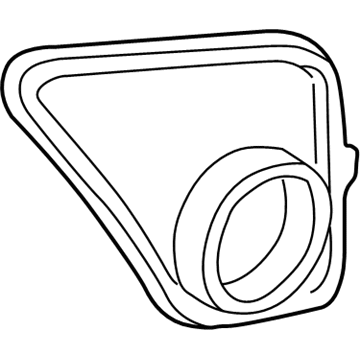 24505282 GM Air Deflector Illustration 1 of 1