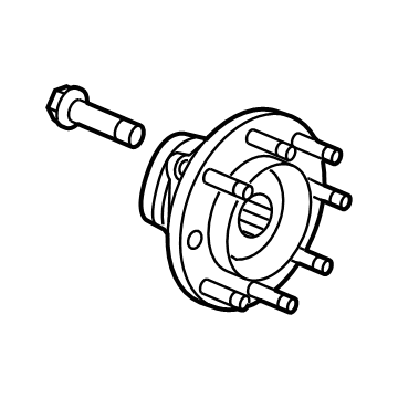 Chevy Silverado 3500 HD Wheel Hub - 13512701