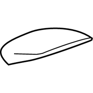 GM 20890496 Cluster Pad, Brownstone 20890496 GM Cluster Pad, Brownstone Illustration 1 of 1