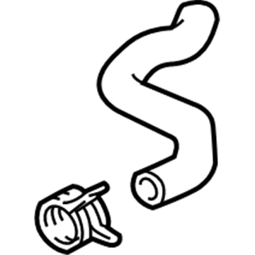 Buick 89023429 Upper Hose
