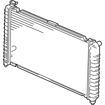 Buick 25813498 Radiator