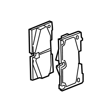 Chevy Silverado 1500 Brake Pads - 84987498