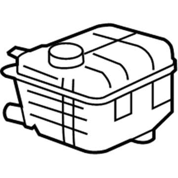 Chevy Cruze Limited Coolant Reservoir - 13465094