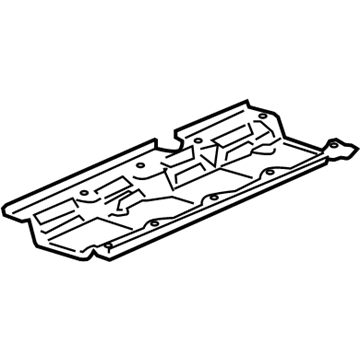 GM 12569042 Baffle 12569042 GM Baffle Illustration 1 of 1