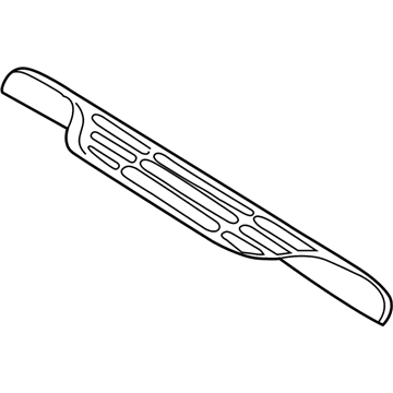 GM 15152671 Step Pad, Rear Center 15152671 GM Step Pad, Rear Center Illustration 1 of 1