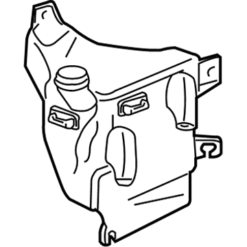 Chevy Uplander Windshield Washer Fluid Reservoir - 19120009
