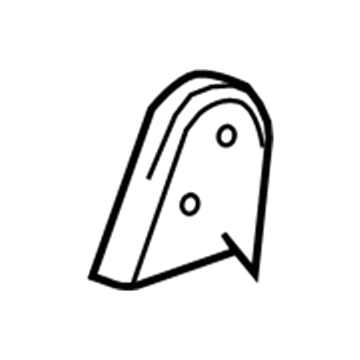 GM 15944449 Inner Finish Panel, Rear Passenger Side 15944449 GM Inner Finish Panel, Rear Passenger Side Illustration 1 of 1
