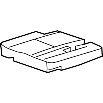 GM 25928485 Seat Cover, Titanium, Passenger Side 25928485 GM Seat Cover, Titanium, Passenger Side Illustration 1 of 1