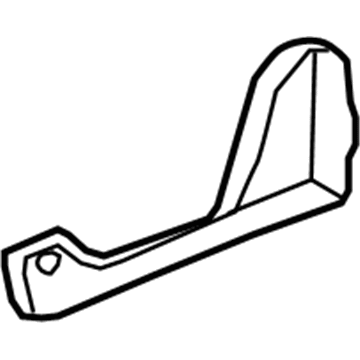GM 15898409 Outer Finish Panel, Titanium, Passenger Side 15898409 GM Outer Finish Panel, Titanium, Passenger Side Illustration 1 of 1