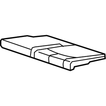 GM 23319390 Seat Cushion Pad, Driver Side 23319390 GM Seat Cushion Pad, Driver Side Illustration 1 of 1